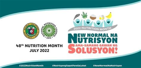 2022 NUTRITION MONTH .